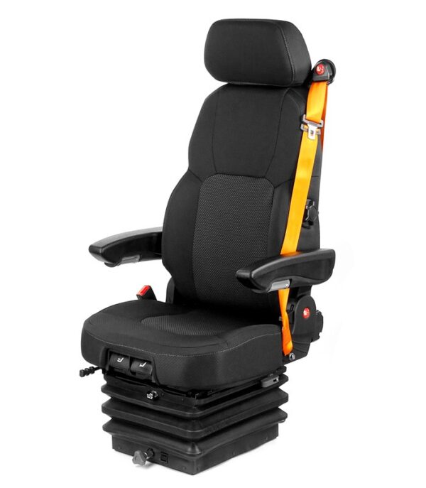 LGV90/C8 Pro fabric air seat with 3 point belt