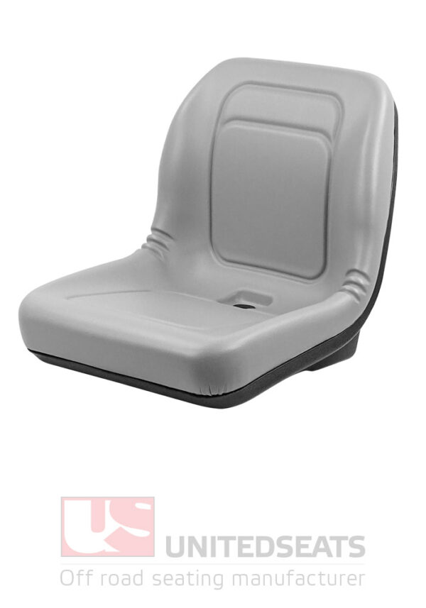 MI600 Static seat pan Grey PVC