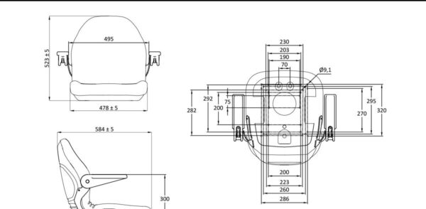 Mi800 Static seat pan - Image 7