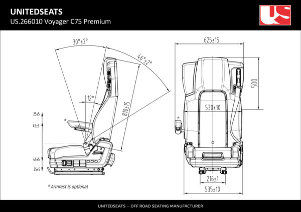 Voyager C75 Premium fabric - Image 4